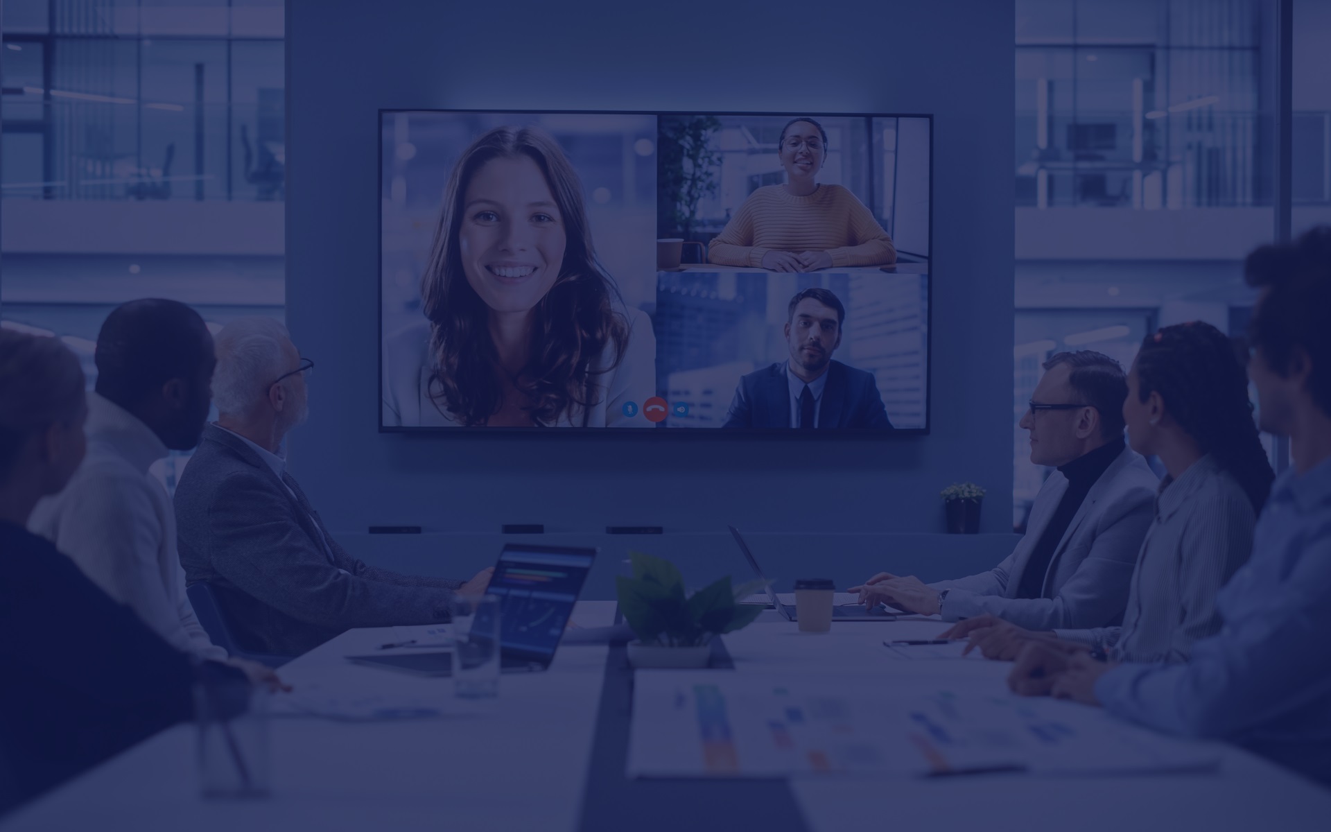 Business Group Video Chat